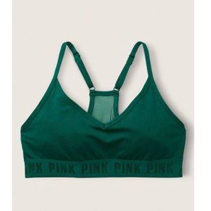 Victoria's Secret Pink Active Ultimate Forest Green Sports Bra